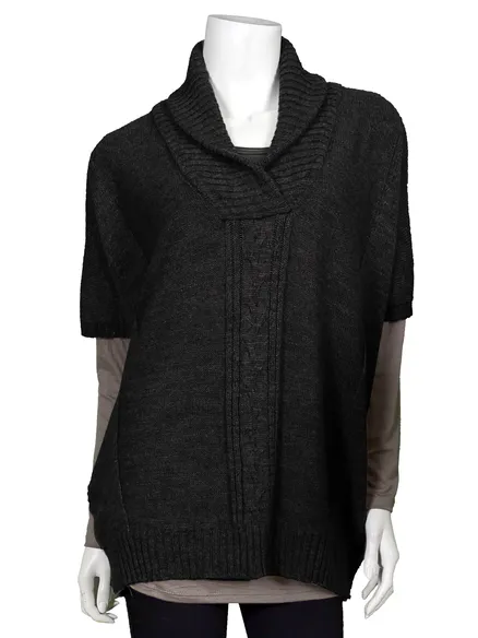 Pullunder in schwarz von R D Fashion