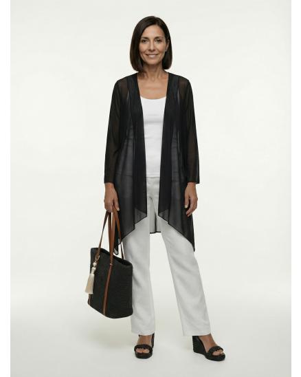 Strickh�lle in schwarz von esperance Paris