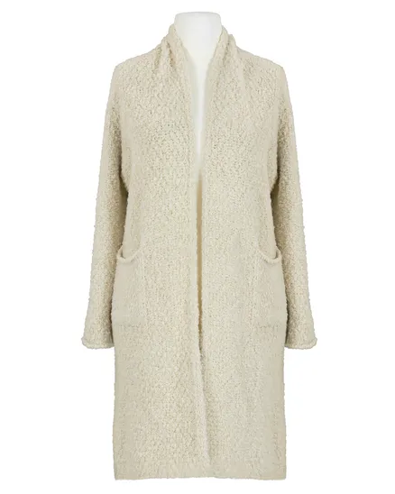 Strickh�lle Boucl� in beige von Made in Italy