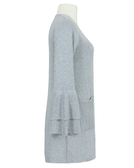 Strickh�lle Glockenarm in grau von Selected Touch