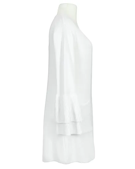 Strickh�lle Glockenarm in wei� von Selected Touch