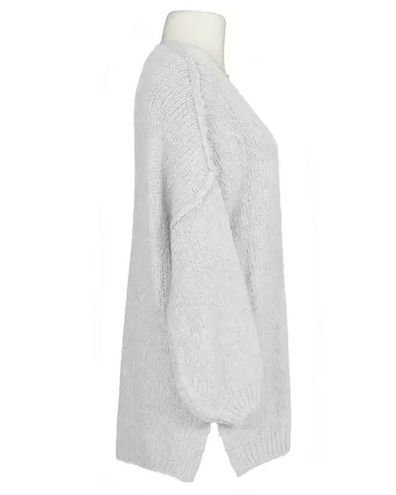 Strickh�lle Inside-Out in grau von Monday Afternoon
