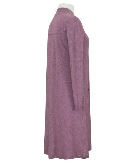 Strickh�lle lang in lavendel von Spaziodonna