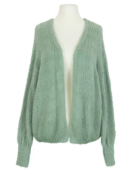 Strickh�lle mit Alpaka in hellgr�n von Diana
