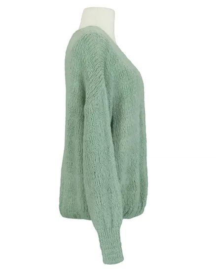 Strickh�lle mit Alpaka in hellgr�n von Diana