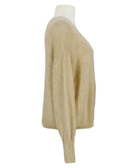 Strickh�lle mit Alpaka in karamell von Diana