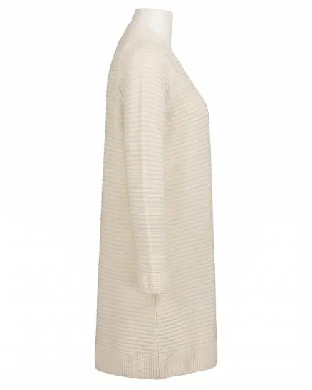 Strickh�lle mit Baumwolle in beige von Spaziodonna