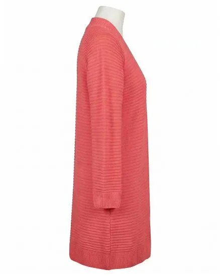Strickh�lle mit Baumwolle in koralle von Spaziodonna