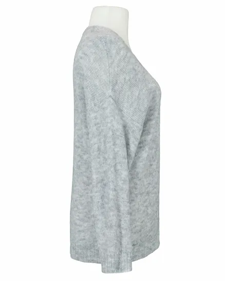 Strickh�lle mit Mohair in grau von Selected Touch