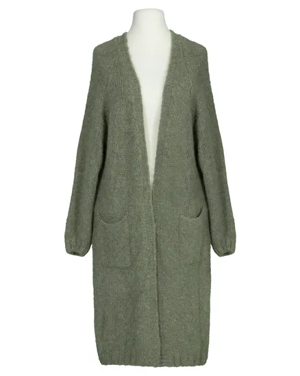 Strickh�lle mit Taschen in khaki von Monday Afternoon
