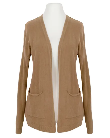 Strickh�lle mit Viskose in cognac von Diana