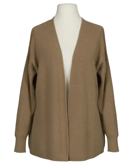 Strickh�lle Rippstrick in cognac von Evis