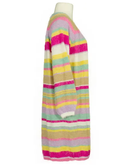 Strickh�lle Streifenmuster in bunt von Made in Italy