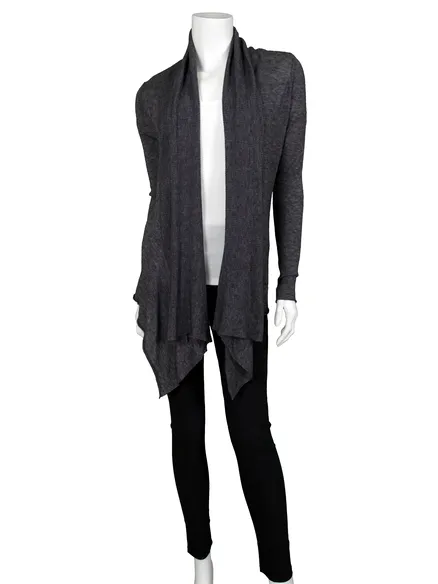 Strickjacke in anthrazit von Josh