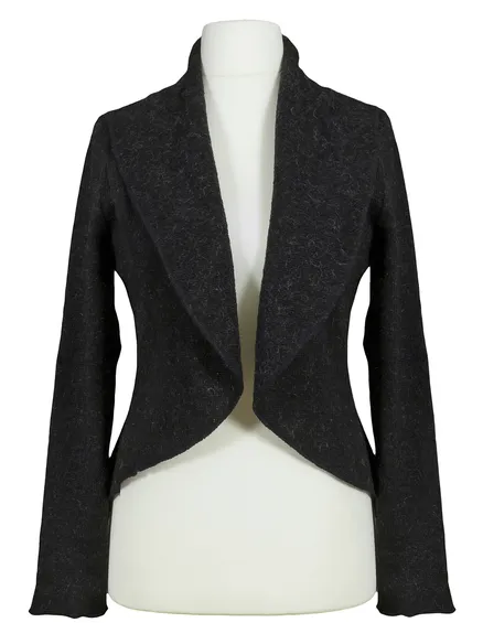 Strickjacke in anthrazit von RESTART