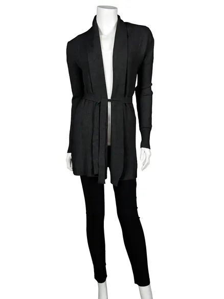 Strickjacke mit Cashmere in schwarz von Sweet Lady