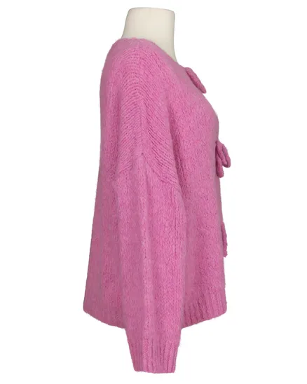 Strickjacke Oversize in pink von Monday Afternoon