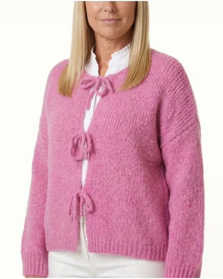 Strickjacke Oversize in pink von Monday Afternoon