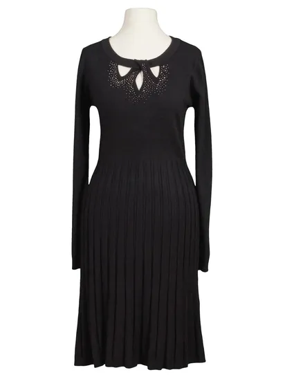 Strickkleid in schwarz von Anny