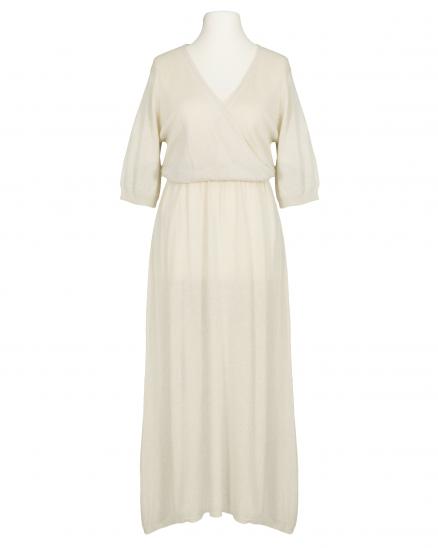 Strickkleid Baumwolle in beige von Made in Italy