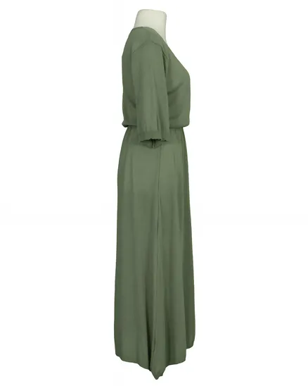 Strickkleid Baumwolle in khaki von Made in Italy