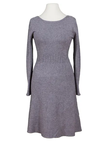 Strickkleid mit Muster in grau von Stuchi