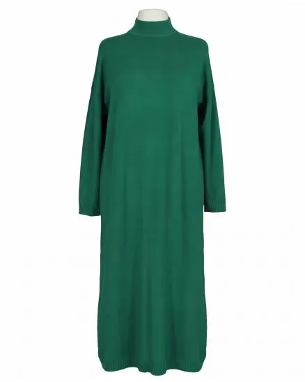 Strickkleid Stehkragen in gr�n von Made in Italy