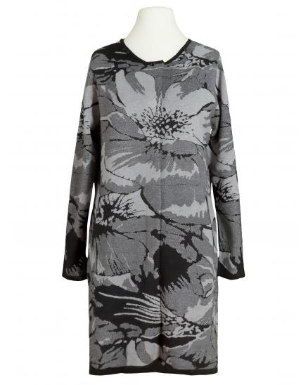 Strickmantel Floral in grau von fashion made in france