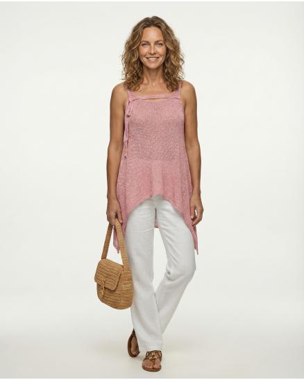 Stricktunika in rosa von Amandine