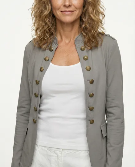 Sweatjacke in braun von XUNA