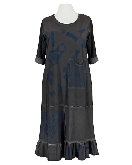 Sweatkleid mit Print in grau von Vincenzo Allocca