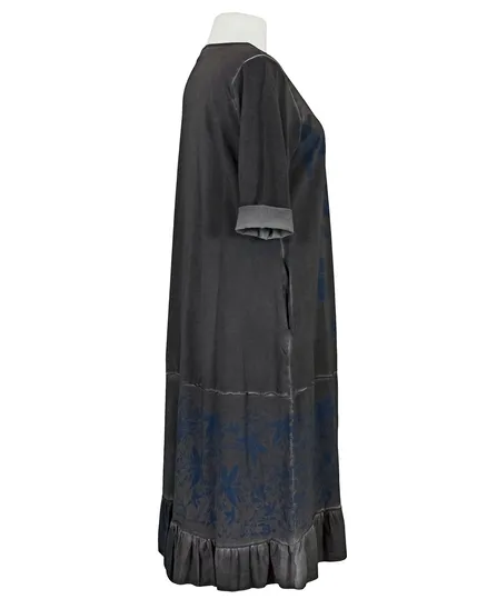 Sweatkleid mit Print in grau von Vincenzo Allocca