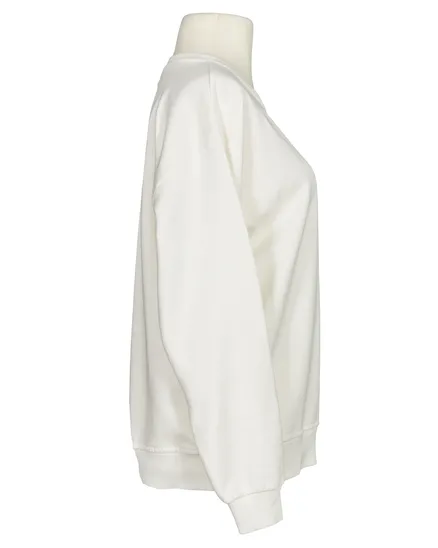 Sweatshirt Baumwolle in ecru von Made in Italy