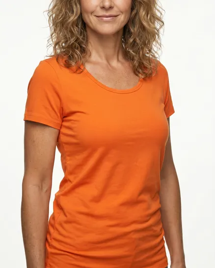 T-Shirt in orange von RESTART