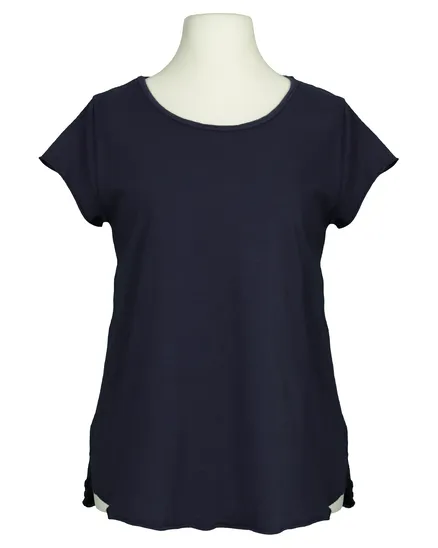 T-Shirt Baumwolle in blau von Made in Italy