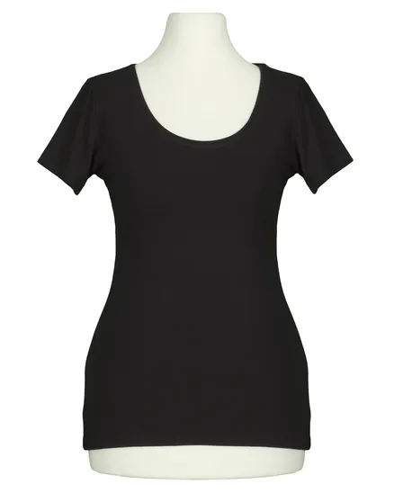 T-Shirt kurzarm in schwarz von Missy