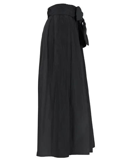 Taftrock Maxi in schwarz von Made in Italy