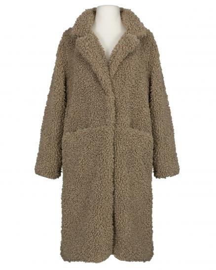 Teddymantel in braun von Made in Italy