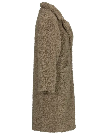 Teddymantel in braun von Made in Italy