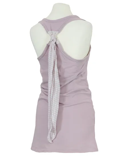 Top Baumwolle in helllila von fashion made in italy