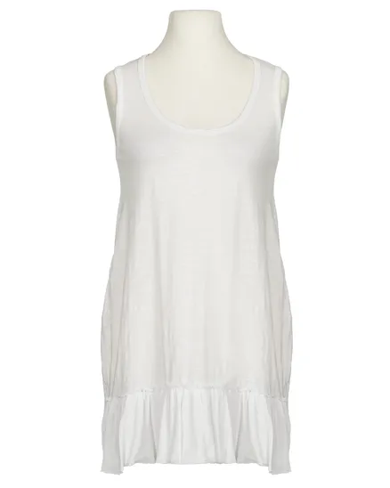 Top Baumwolle in wei� von Hello Moda