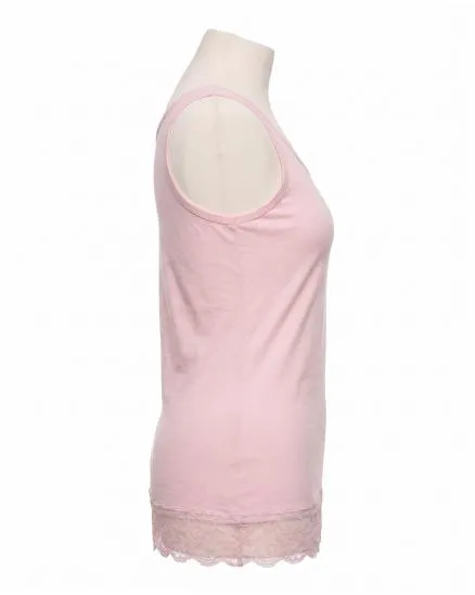 Top mit Spitze in rosa von RESTART