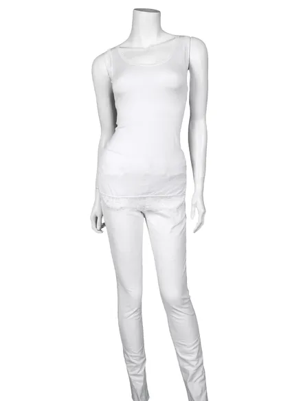 Top mit Spitze in wei� von Pronto