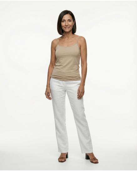 Top Viskose in beige von Rosa Fashion