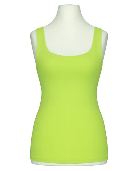 Top Viskose in limette von Made in Italy