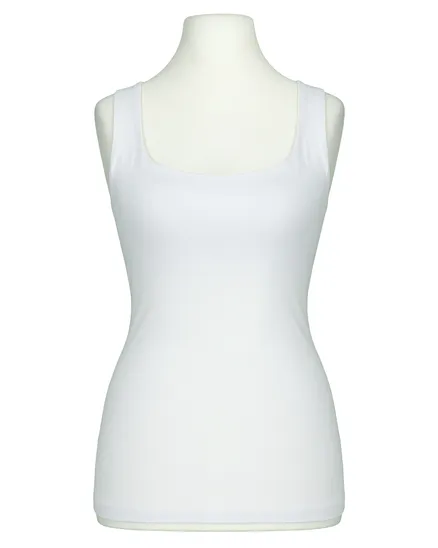 Top Viskose in wei� von Made in Italy
