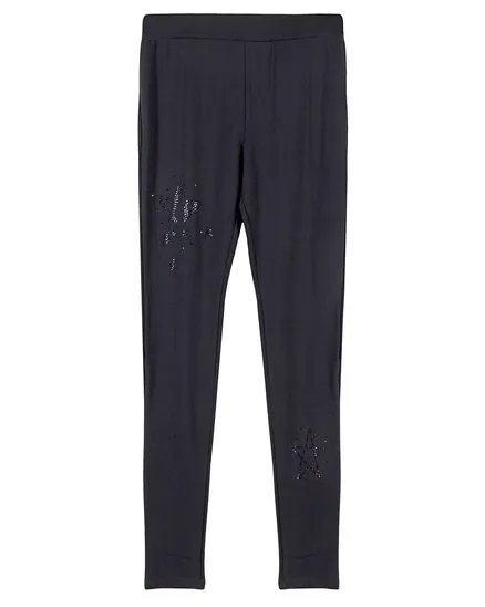 Treggings mit Sterne in schwarz von Preziosa