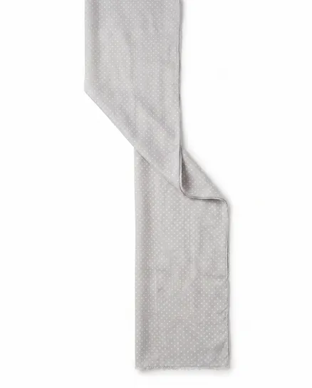 Tuch mit Punkten in grau von fashion made in italy