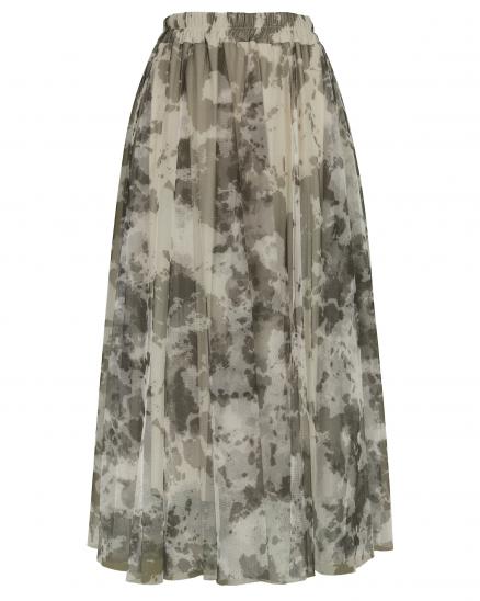 Tllrock Cloud Print in braun von Made in Italy