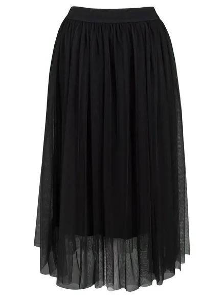 T�llrock Lagenlook in schwarz von Made in Italy